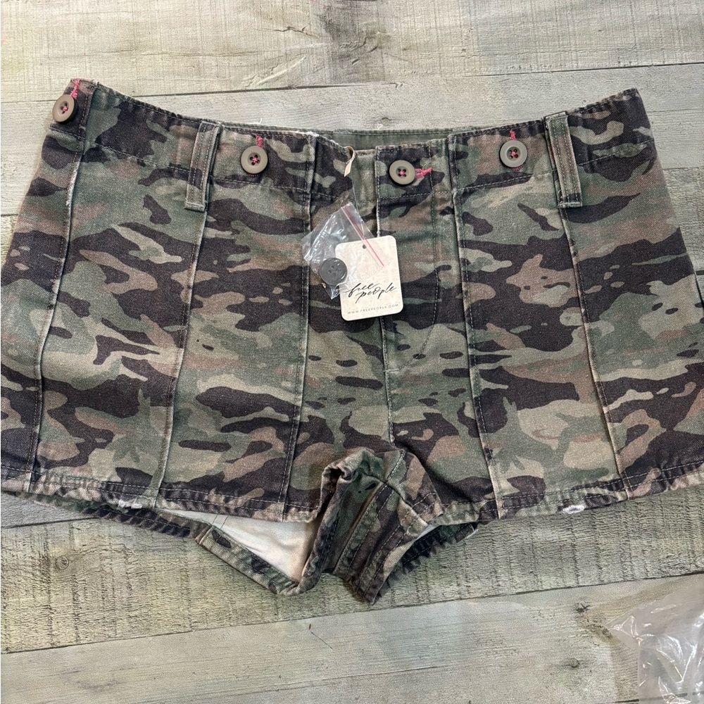 Free People Camo Women's Shorts